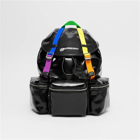 burberry rainbow backpack|burberry backpack men.